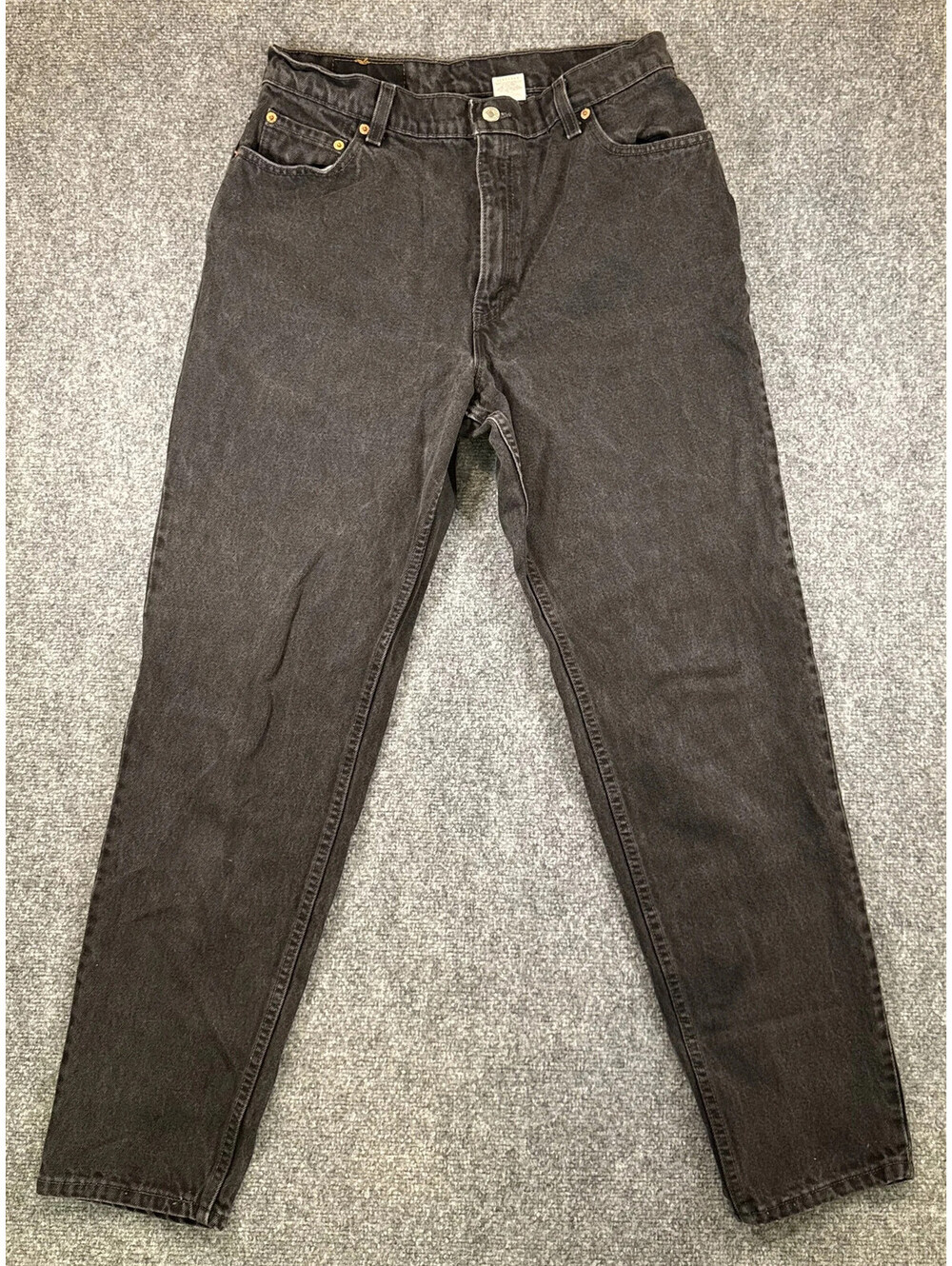 Vintage 90s Levi's 550 Black Jeans Made in USA